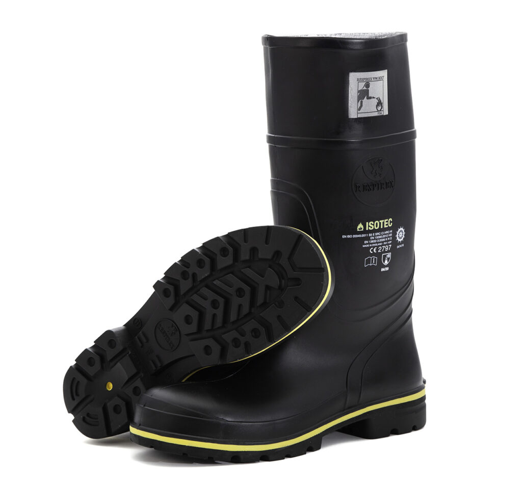 Isotec Feuerwehr- Sicherheitsgummistiefel