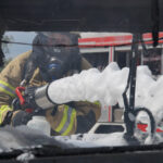 Schaum gegen Feuer