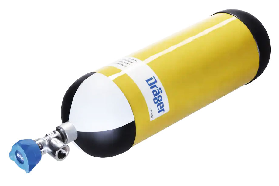 Dräger-NANO- Druckluftflasche