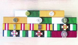 Modulare Ordensspange für Uniformträger