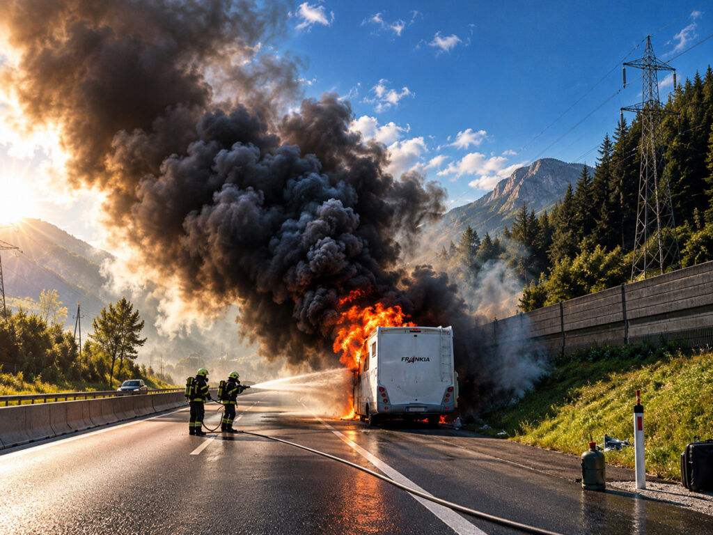 Feueralarm aus der Luft