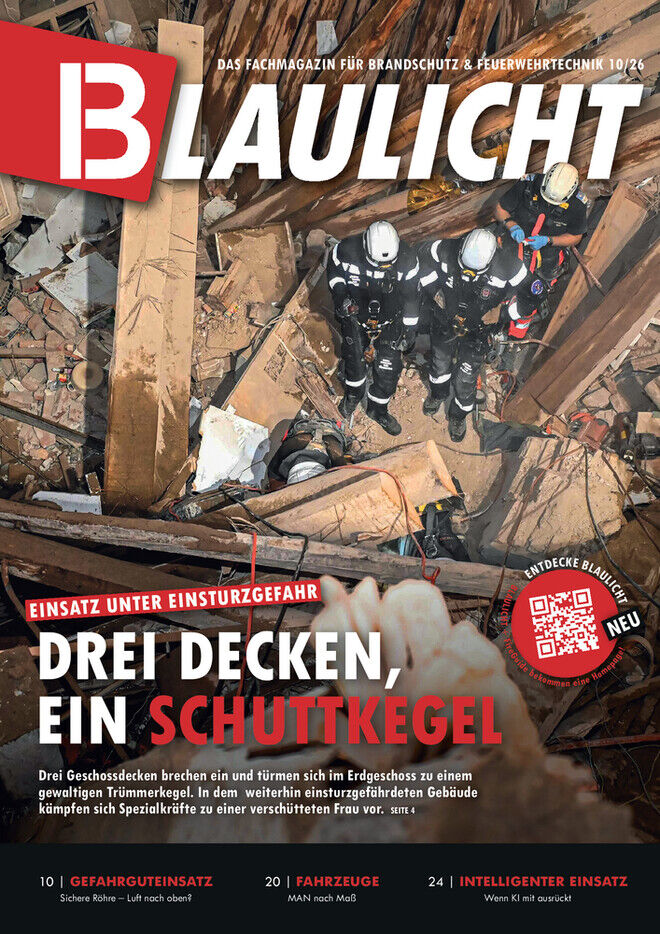 Titelseite Blaulicht 10/2026